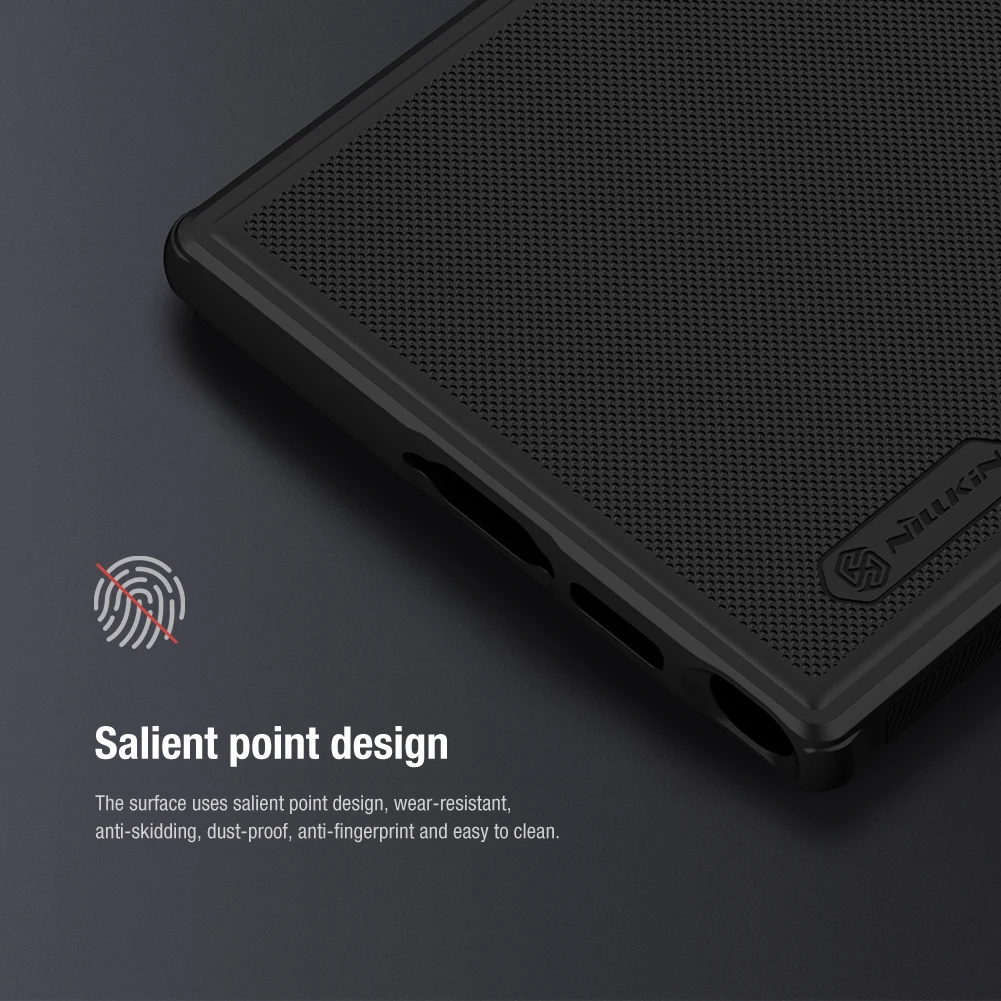 NILLKIN Schutzhülle für Samsung Galaxy S23 Ultra, passend für Samsung Galaxy S23 Ultra 5G Super Frosted Shield Hülle – Detail 6