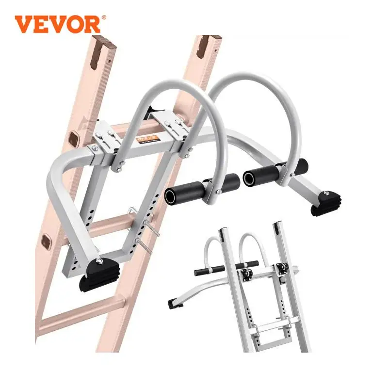 VEVOR Ladder Stabilizer 2 in 1 Extension Wall Ladder Standoff Hook Roof Ridge Ladder Accessories Both Horizontally Vertically