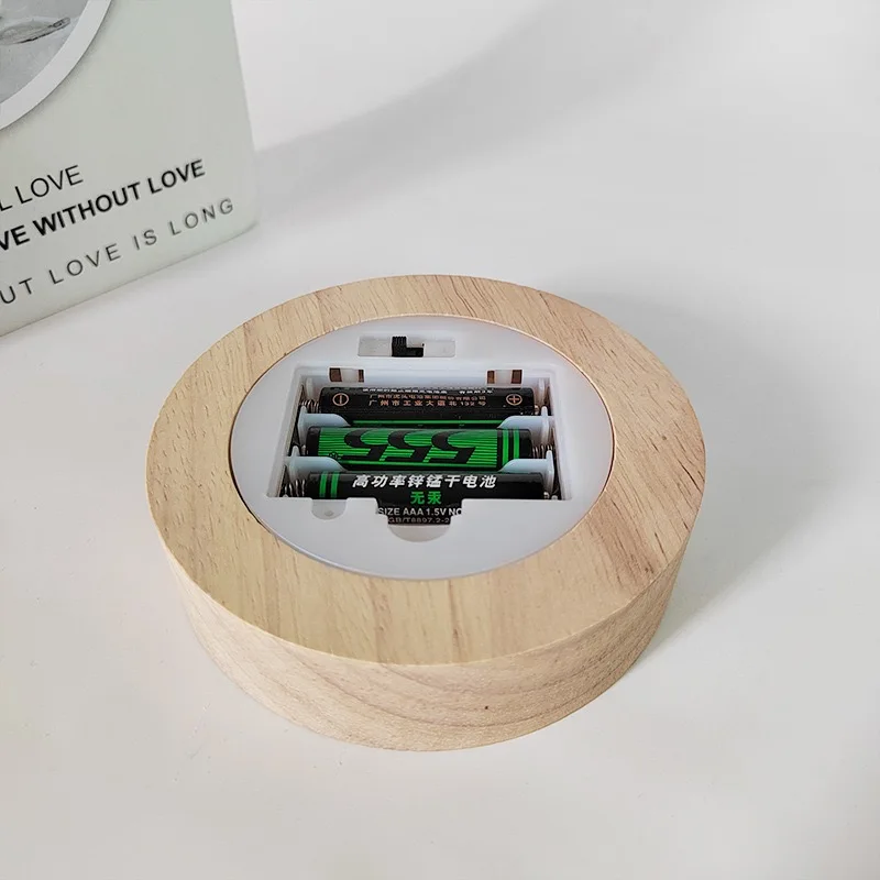 

Деревянные LED-подставки для хрустальных шаров, 8 см