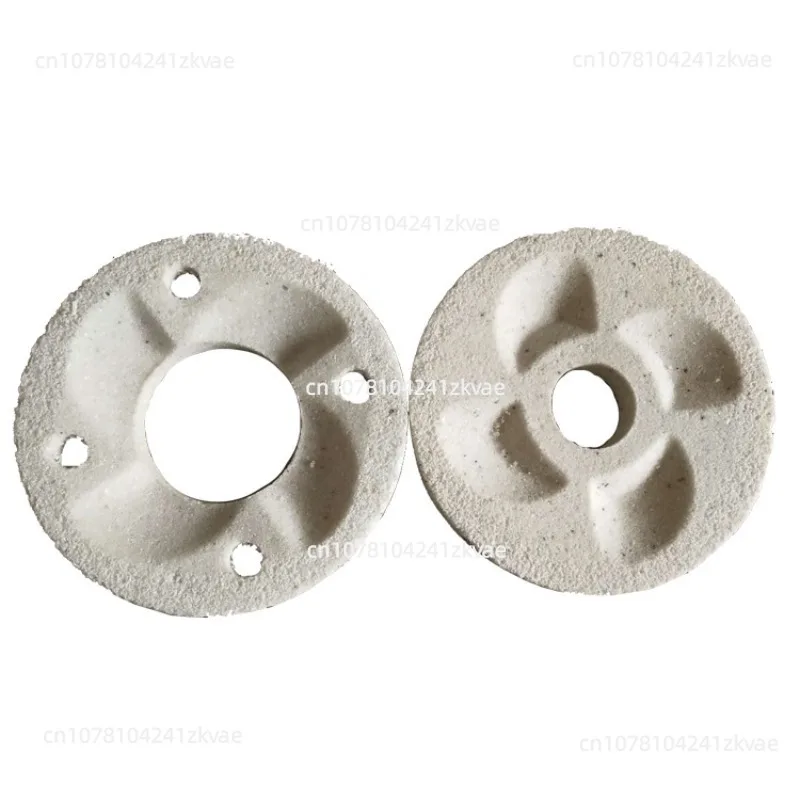 Two Pieces of 140 Grinding Wheel Grinder Accessories Soymilk Machine Grinding Disc 140 Disc Four-hole Grinding Wheel