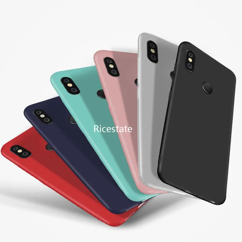 Capa tpu macia para xiaomi redmi note 6 pro, versão global, fina, fosca, silicone, capa traseira, xiaomi redmi note6 pro, capas de telefone