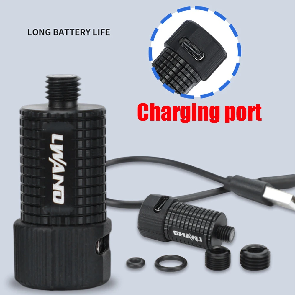 Archery Bow Sight Light Rechargeable Universal Adjust LED 3 Levels Compound Bow Sight Hunting Accessories