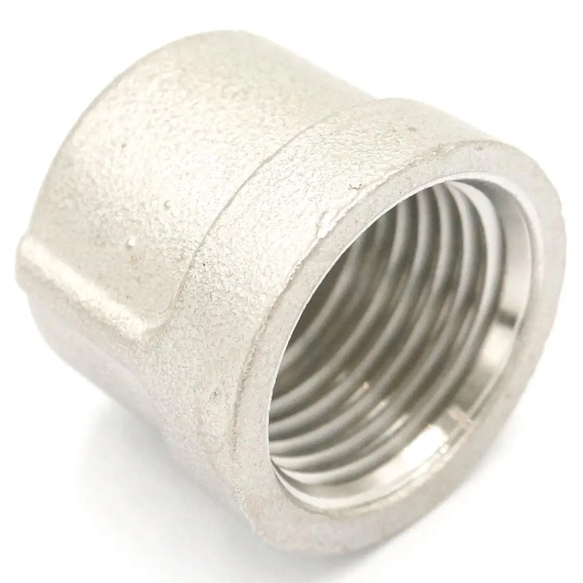 1/2" BSP Female Thread 304 Stainless Steel Pipe Fitting Countersunk Plug Round head socket Operating pressure 2.5 Mpa