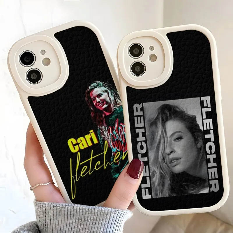 Singer CARI FLETCHER Phone Case For Iphone 14 12 13 Pro Max 11 Mini X Xr Xs 7 8 Puls Lambskin Silicone Cover