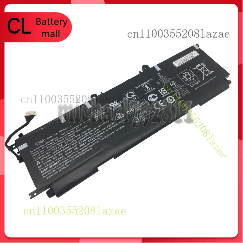 

New Genuine AD03XL Battery 921409-2C1 921439-855 HSTNN-DB8D for HP Envy 13-AD