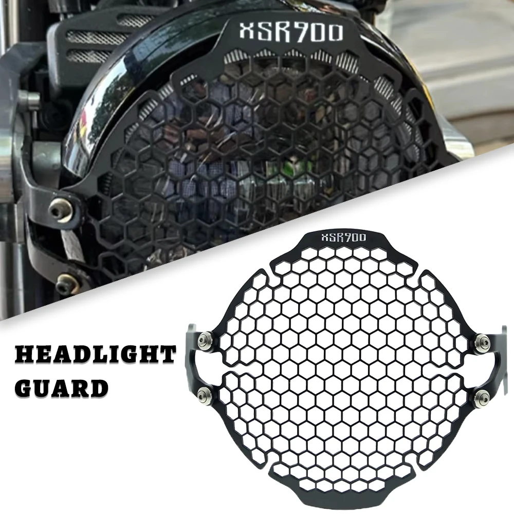 

Аксессуары для мотоциклов XSR 900 для Yamaha XSR900 2016-2020 2021 2022, решетка для фар, защита для фар, крышка лампы