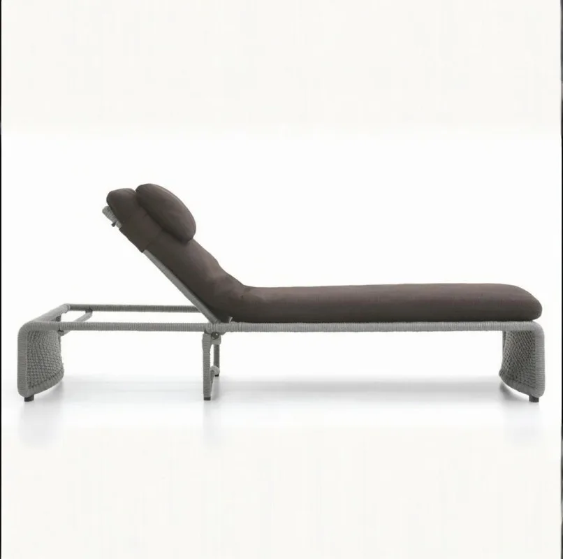 

Outdoor outdoor leisure foot pool Internet celebrity hotel B & B villa Beach bed