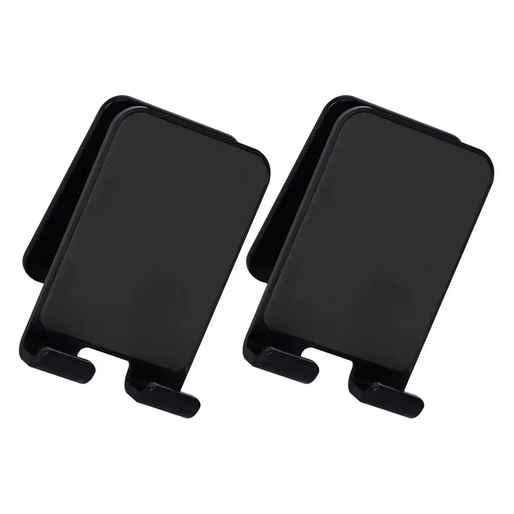 2Pcs Wall Mount Phone Holder Adhesive Cell Phone Charging Stand Smartphone Bracket Desktop Tablet Holder for Office Bedroom