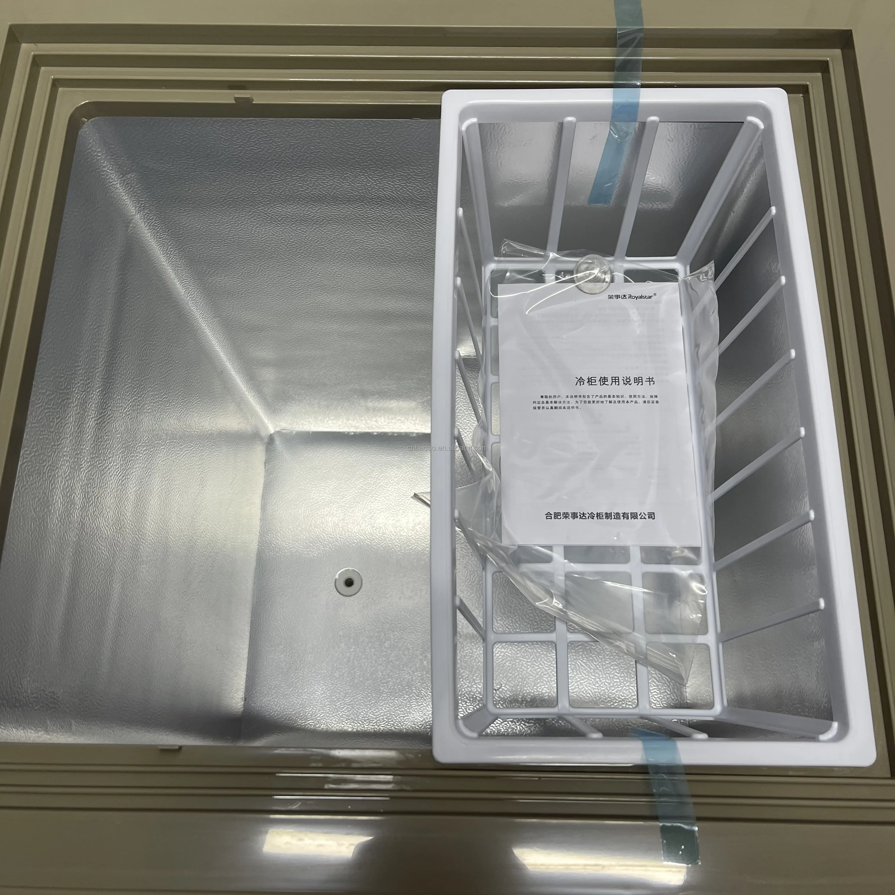 Heißer Verkauf 136 Liter Open-Top-Einzeltür-Mini-Gefrierschrank für Zuhause, Gefrierschrank, Kühlschrank, kleiner Gefrierschrank