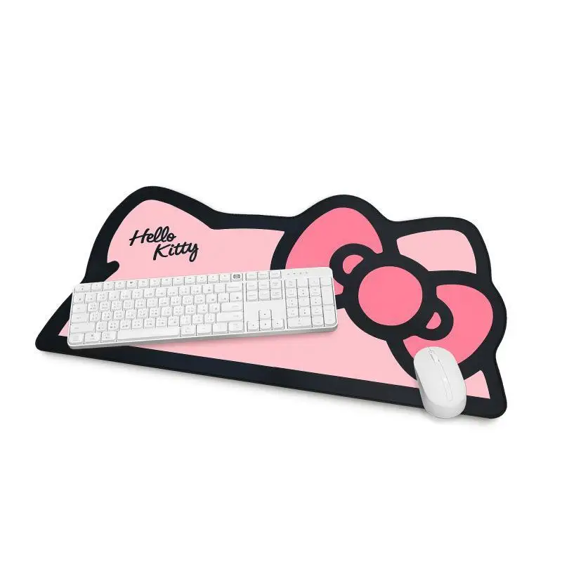 

Cartoon Kitty Kuromi Anti-Slip Durable Rubber Large Gaming Mouse Pad Computer Gamer Keyboard Mousemat for PC Desk