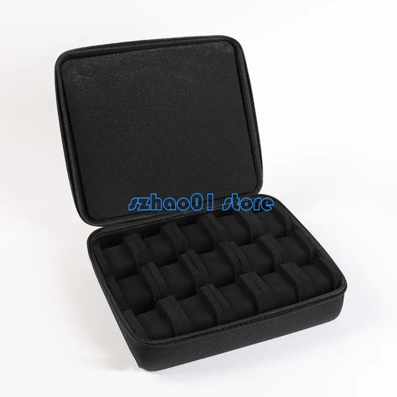 

85LA прочные организаторы часов с пенопластовыми подушками для безопасного хранения 15 часов