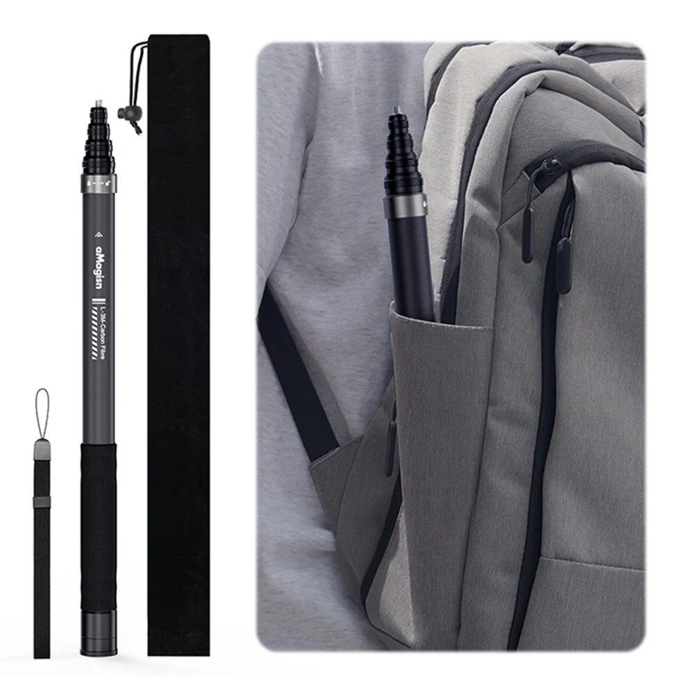 

Invisible Selfie Stick Adjustable Extension Pole for Insta360 X5/X4/X3 for DJI OSMO for GoPro Hero