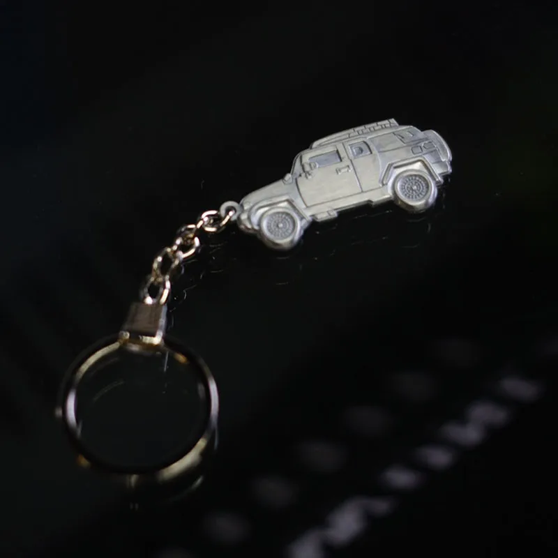 Metal Casting Key Rings For Toyota FJ Cruiser Car Body Theme Key Chain Interior Ornaments Accessories FJ Cruiser 2007~2020