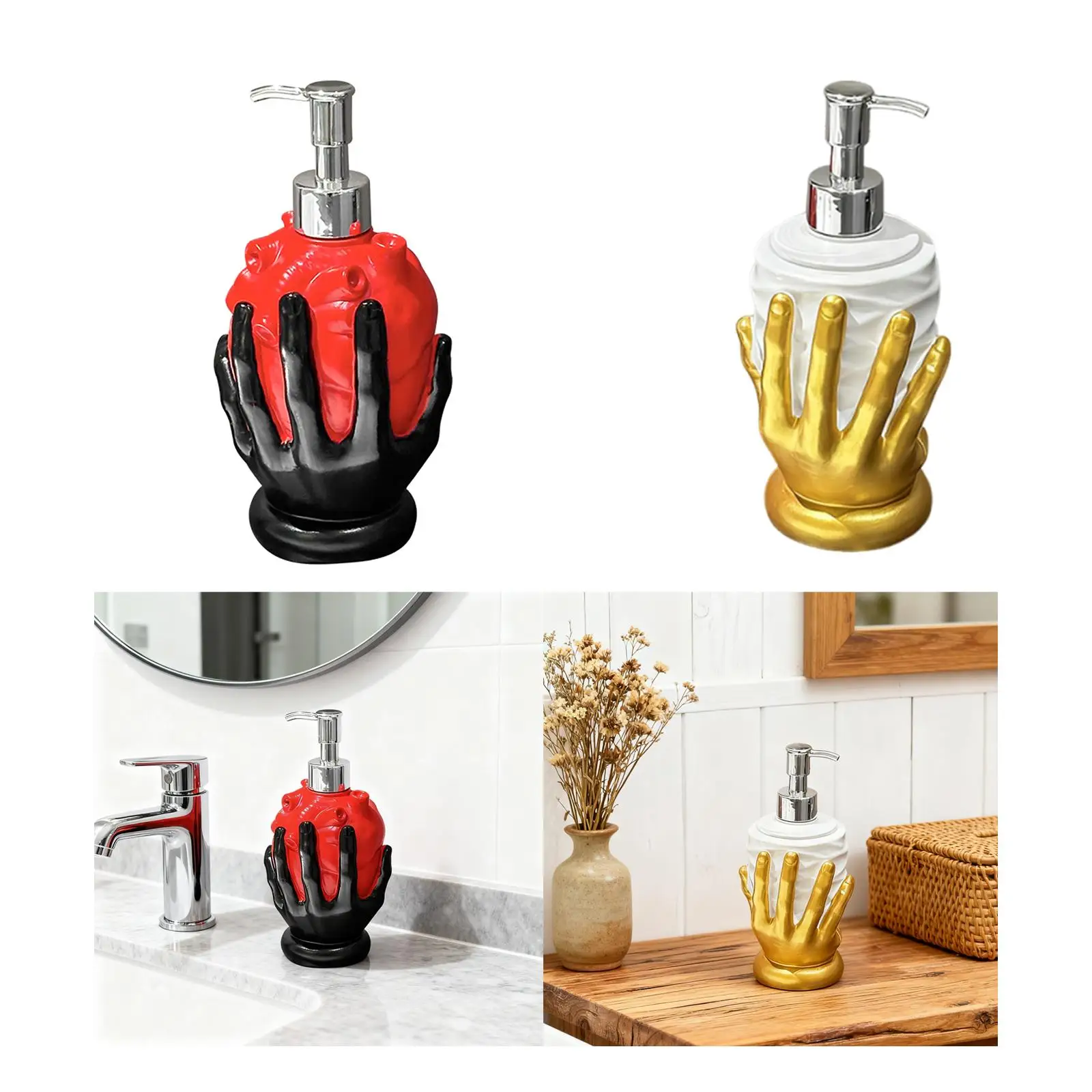 موزع صابون اليد السائل، حاوية جل الاستحمام، زجاجة المضخة، جل الاستحمام الفارغ