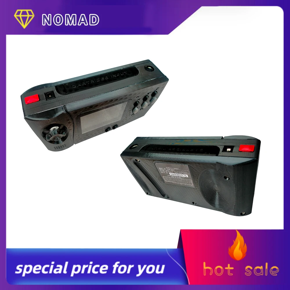 Игровая консоль NOMAD MD, игровой картридж, ретро-машина, портативный 3,5-дюймовый ЖК-дисплей 320*240