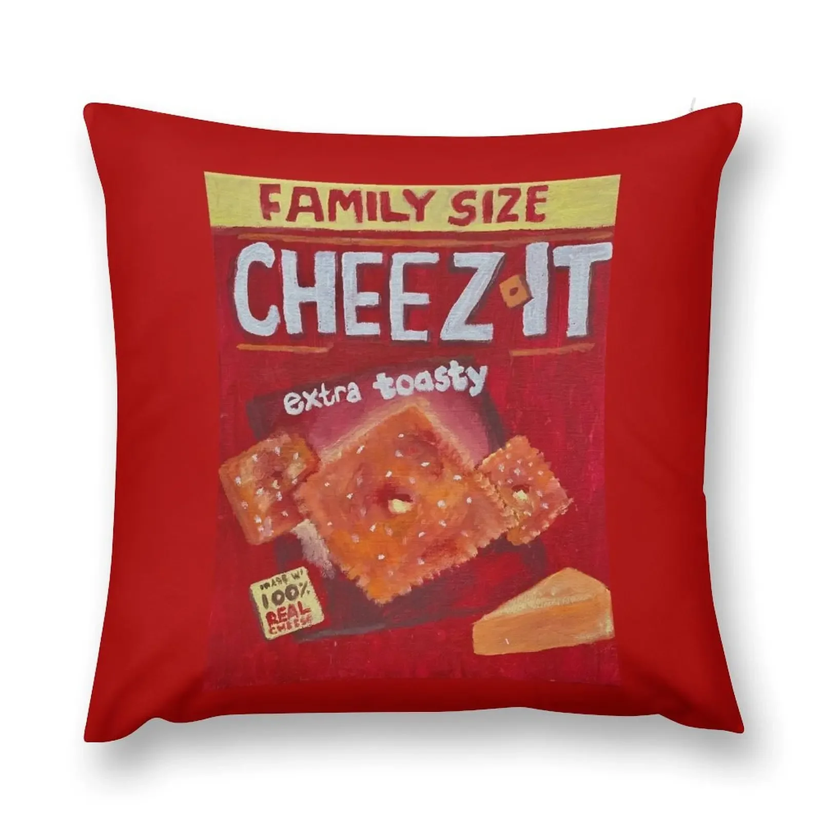 Cheeze-its Throw Pillow Pillowcase Cushion Decorative Sofa Cushions Cushions Cover Christmas Throw Pillows Covers pillow