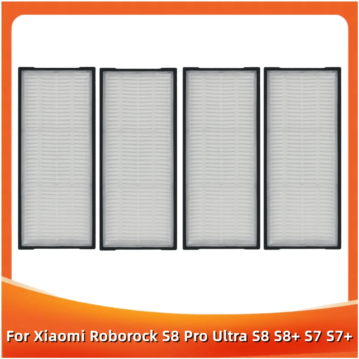 Hepa Filter Plastic For Xiaomi Roborock S8 Pro Ultra S8 S8+ S7 S7+ S7 Maxv Ultra Vacuum Cleaner Spare Parts