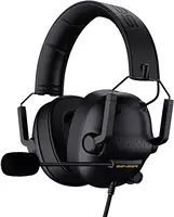 SENZER SG500 Surround Sound Pro Gaming Headset con micrófono con cancelación de ruido-auriculares plegables portátiles para PC,PS4,PS5,Xbox
