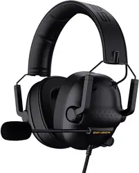 SENZER SG500 Surround Sound Pro Gaming Headset with Noise Cancelling Microphone-Portable Foldable Headphones for PC,PS4,PS5,Xbox