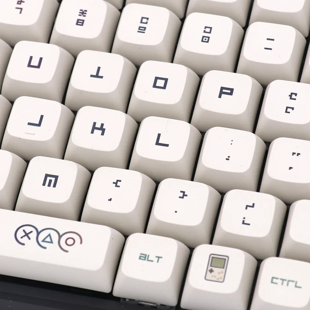 PBT 소재 키캡, 승화 캐릭터 XDA 높이 볼 캡