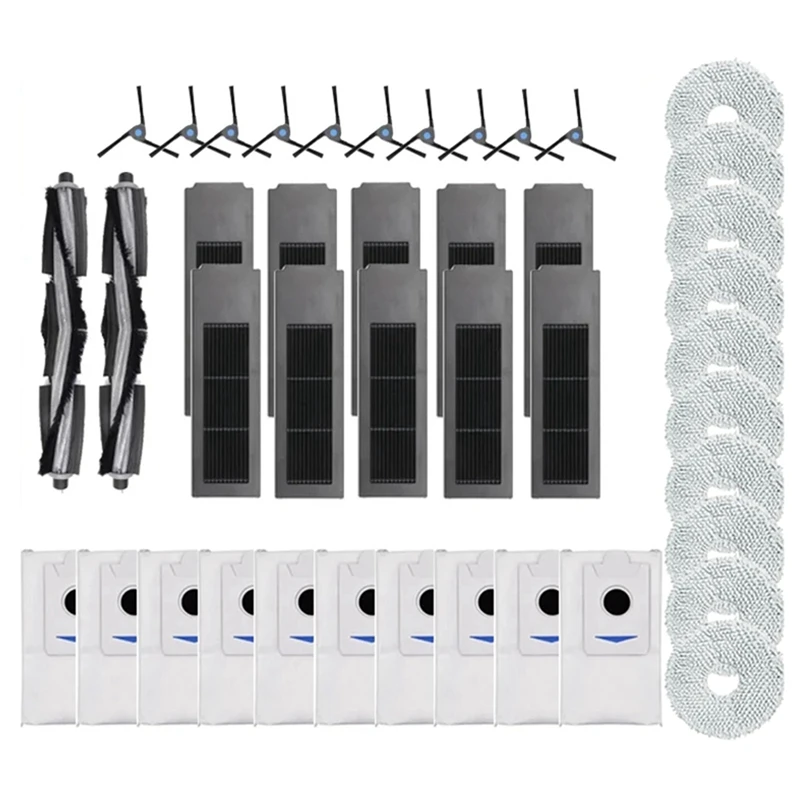

Replacement Parts For Ecovacs Deebot X2 Omni/X2 Pro Dust Bag Hepa Filter Main Brush Mop Dustbin Robot Vacuum Cleaner