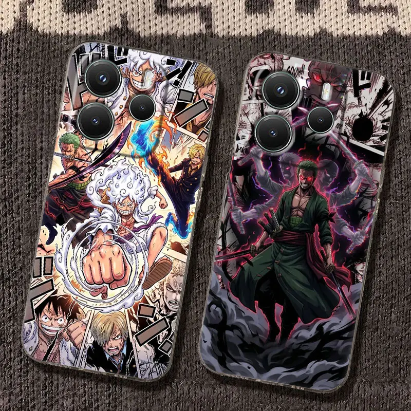 

Ones Pieces Hot Manga Case For Xiaomi Redmi Note 15 14 13 12 11 10 Pro Plus Cover For Redmi 15C 15 14C 13C 12C Clear Phone Cases