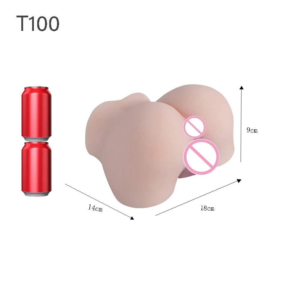 Full-body inverted doll, simulated buttock film, lower body double channel, inverted doll, male adult sex toys