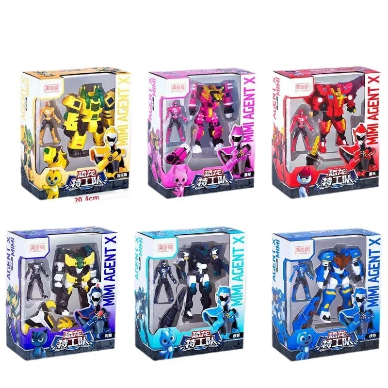 Robot dinosaure de développement de l'intelligence pour enfants, jouet Mecha Transformable