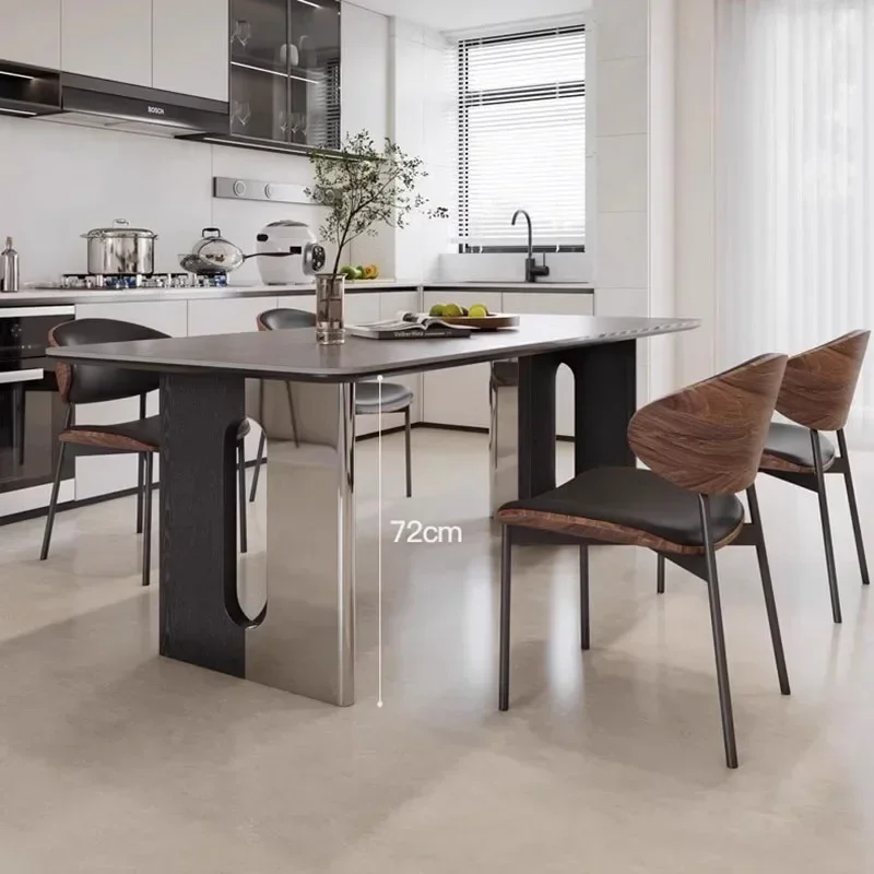 Dining Table Kitchen Designer Coffee Room Sedentary Multifunction Home Furniture Marble Esstisch Cafe Luxury