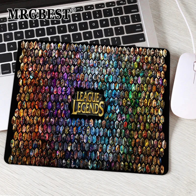 League of Legends Gamer Rug Keyboard Pad Laptop Accessories Rubber Mat Big Mouse Pad Desk Accessory Mesa Gaming Long Padding