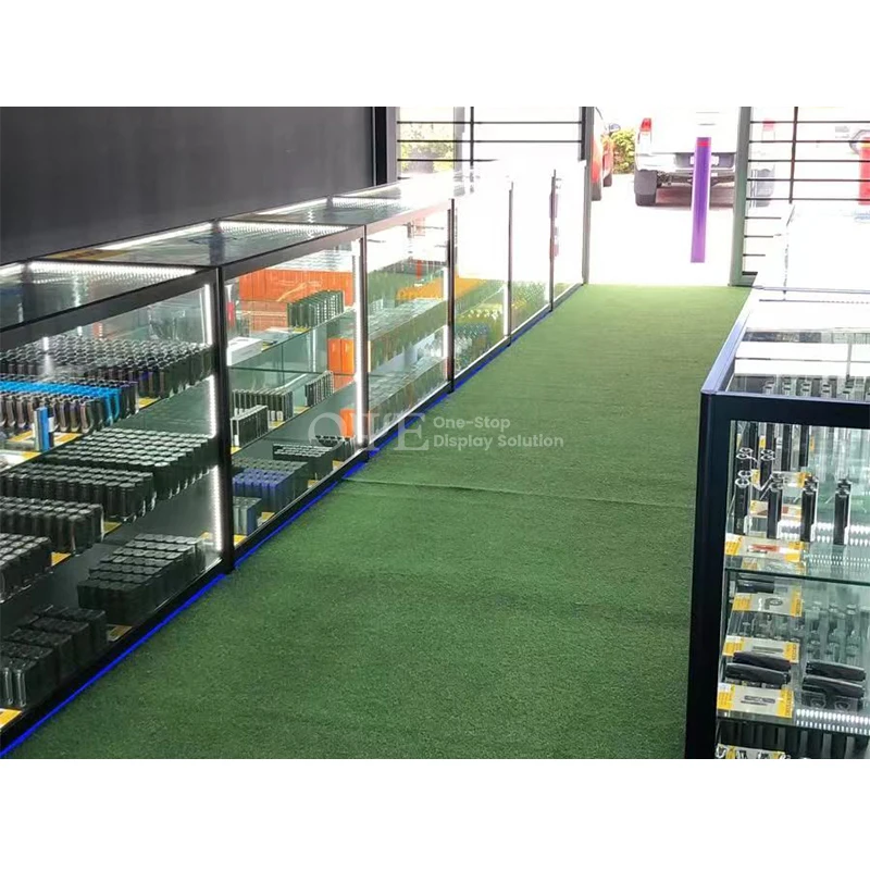 custom.Smoke Shop Design Counters Showcases Hookah  Shop Display Furniture Showcase