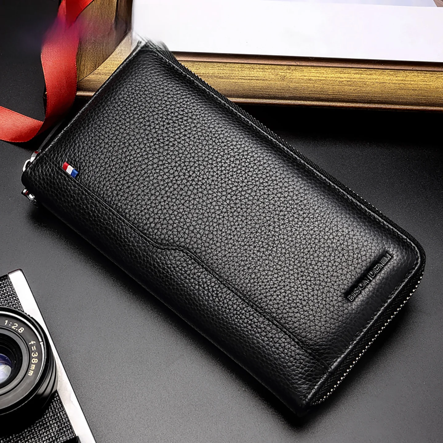 portafoglio-lungo-in-pelle-di-bisonte-americano-da-uomo-nuovo-modello-2026-portamonete-in-pelle-bovina-con-porta-carte-integrato