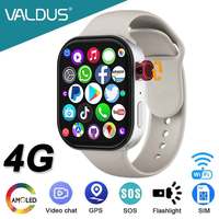 VALDUS 4G Smartwatch Men Women 2.13-inch AMOLED WIFI GPS SOS NFC With HD Camera Long Battery Life Fitness Sport Smart Watch Gift