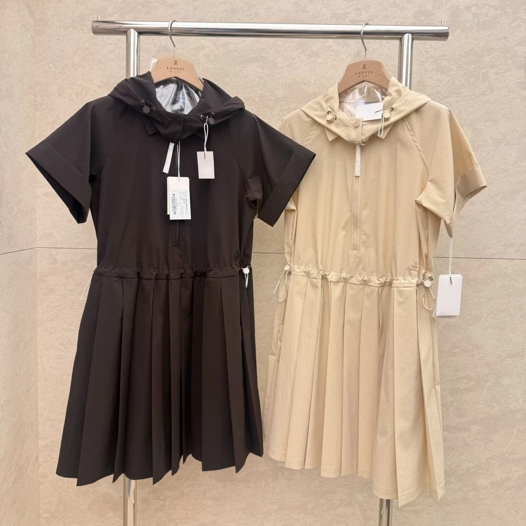 Women's Golf Dress 2026 Fall New Korean Style Slimming Fitted Waist Sporty Casual Versatile Breathable Quick-Dry Stretch Chic