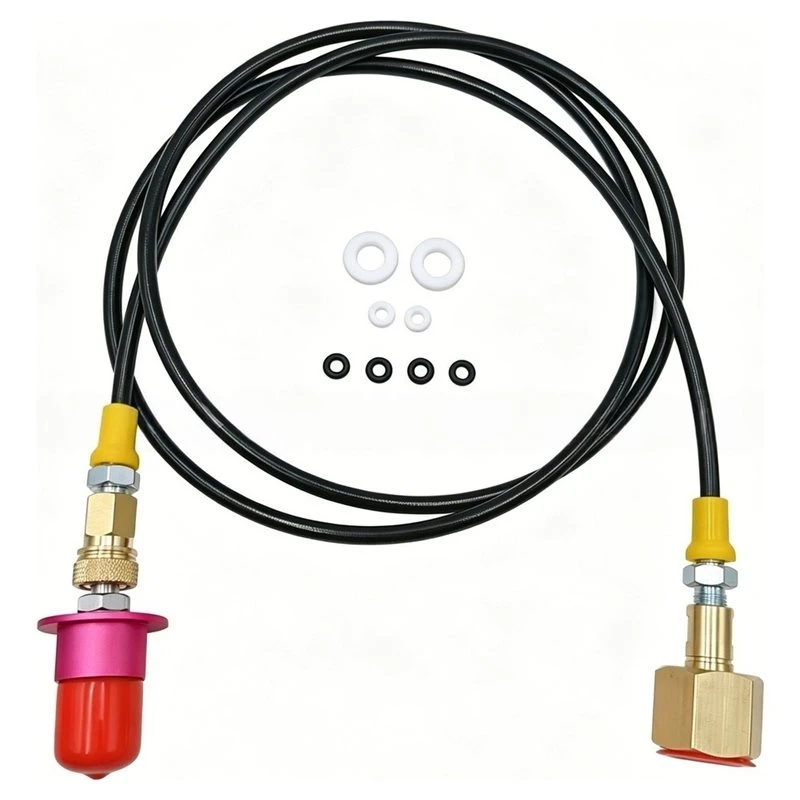 NEW HOT in Stock-Quick Connect Soda Water Maker For Terra DUO Art To External CO2 Bottle Adapter Hose Kit