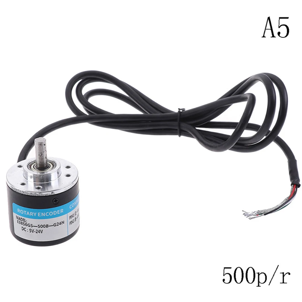 Compact Rotary Encoder For Automation Optical Encoder 6*13mm Axis Rotary Encoder 5000 R min Maximum Speed 6mm Shaft Diameter