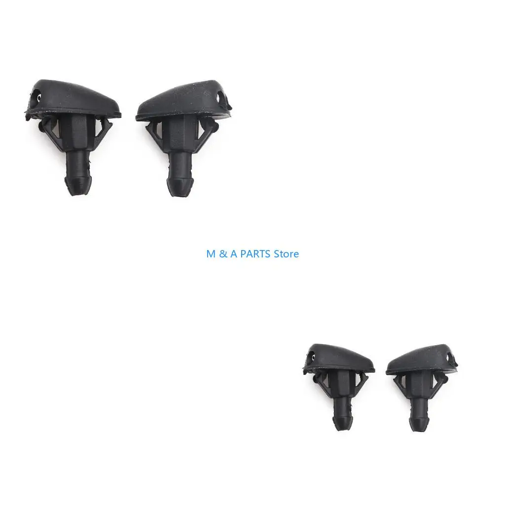 U1JF 2Pcs Plastic Window Windshield Washer Sprayer Nozzle For K3