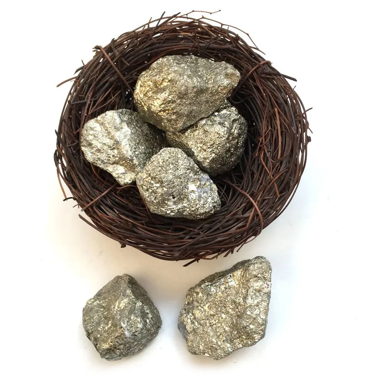 1000g Natural  Crystal Ore Stone Teaching Specimens Pyrite Altarpiece Healing Stone