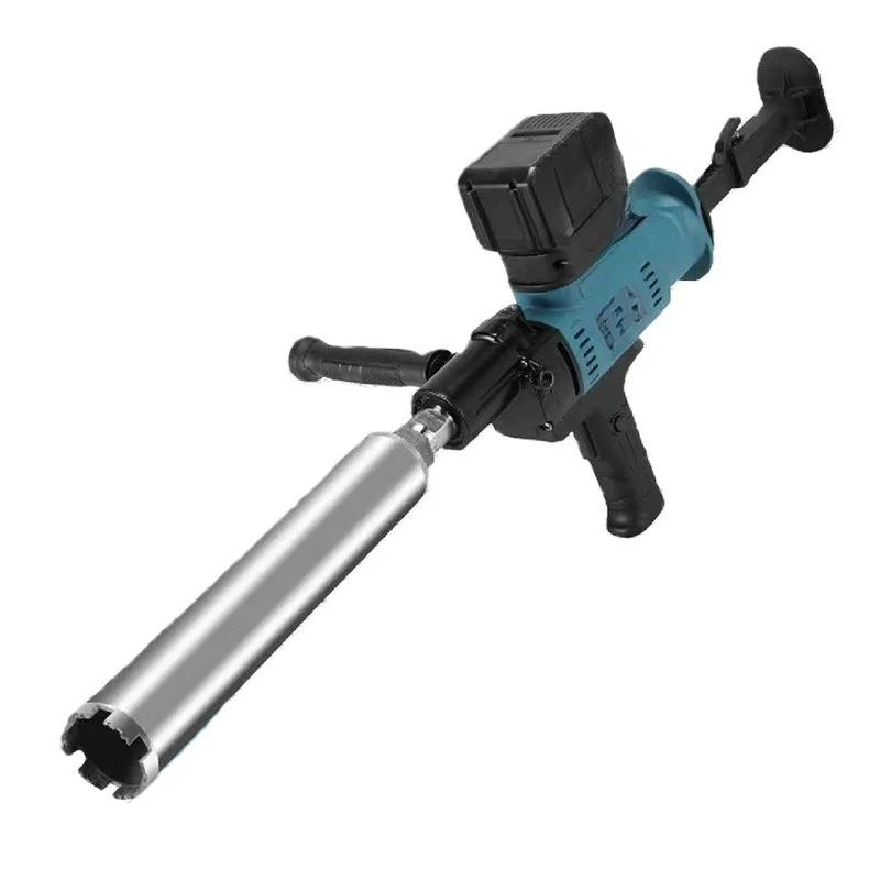 Household brushless lithium battery water drilling machine punching and stirring high power