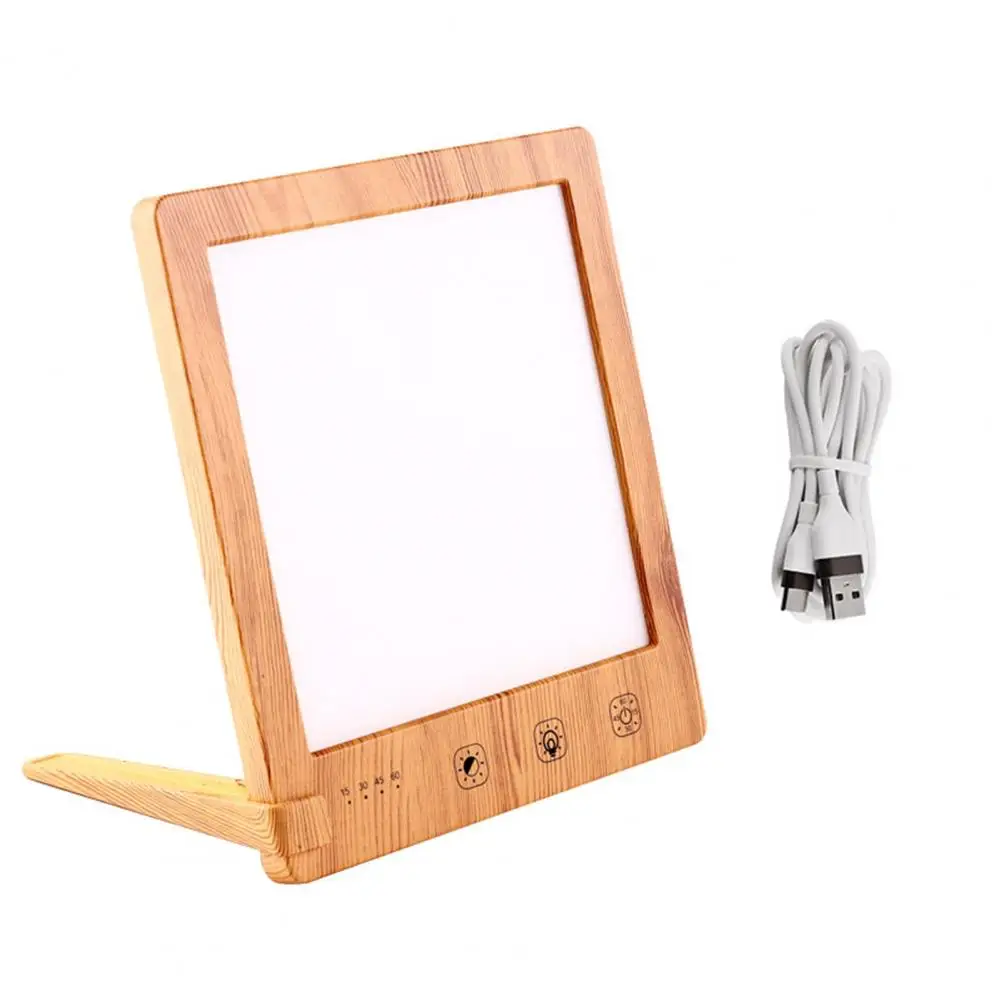 Full-spectrum Light Therapy Phototherapy Lamp Adjustable 10000lux Led Sun Lamp with Timer Memory Function for Phototherapy Touch