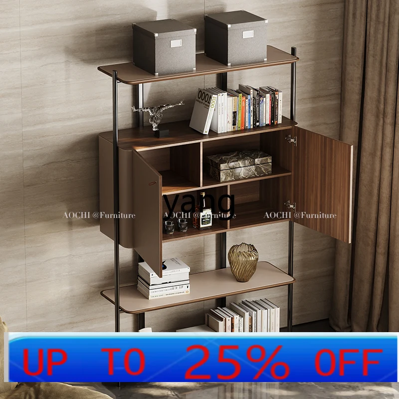 

CX Italian minimalist bookshelf floor shelf premium light luxury storage shelf