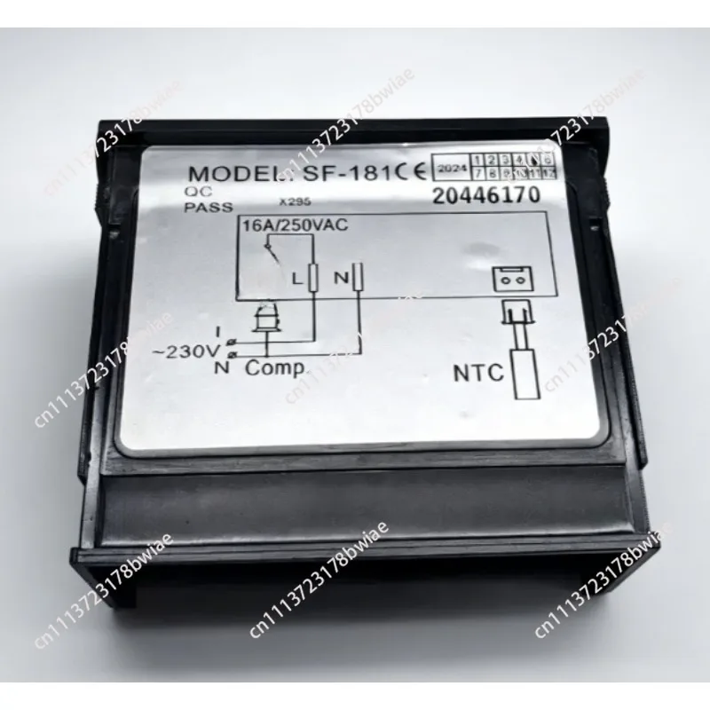 SF-181 Electronic Digital Thermostat Temperature Controller With NTC Sensor For Cold Storage Chiller Refrigerator Constant