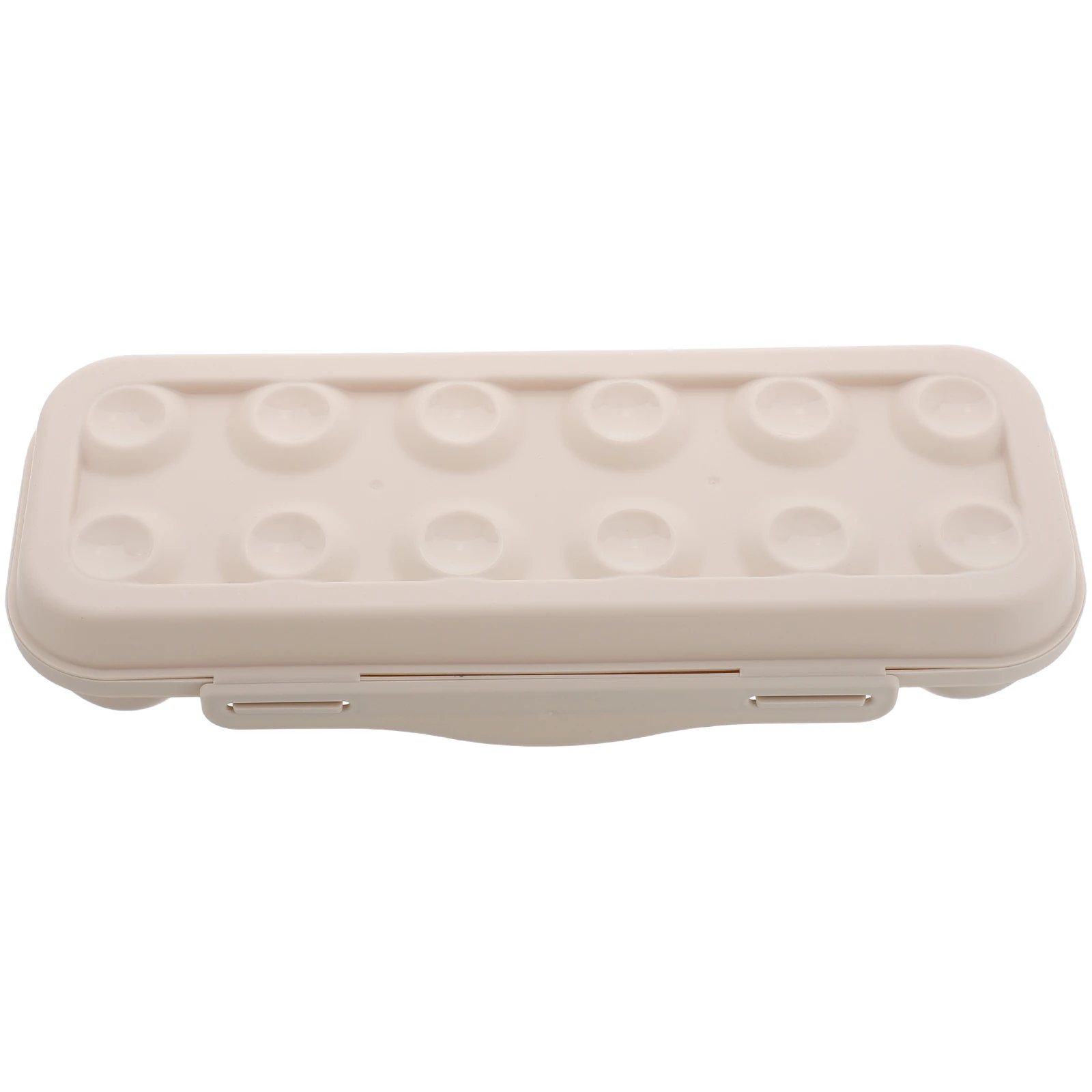 

Egg Storage Box Organizer Multicompartment Latch Design Fresh Odorless Egg Holder Container Kitchen Accessories Plastic Case