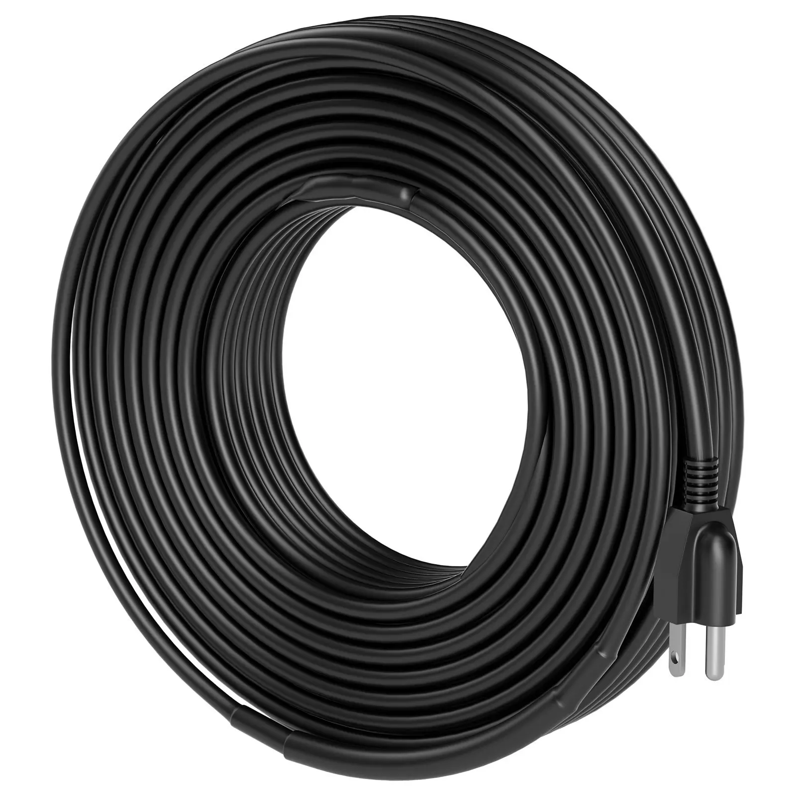 

Саморегулирующийся греющий кабель для труб, 80 футов, 5 Вт/фут, нагревательная лента для труб, для таяния снега на крышах, защиты от обледенения водостоков и труб