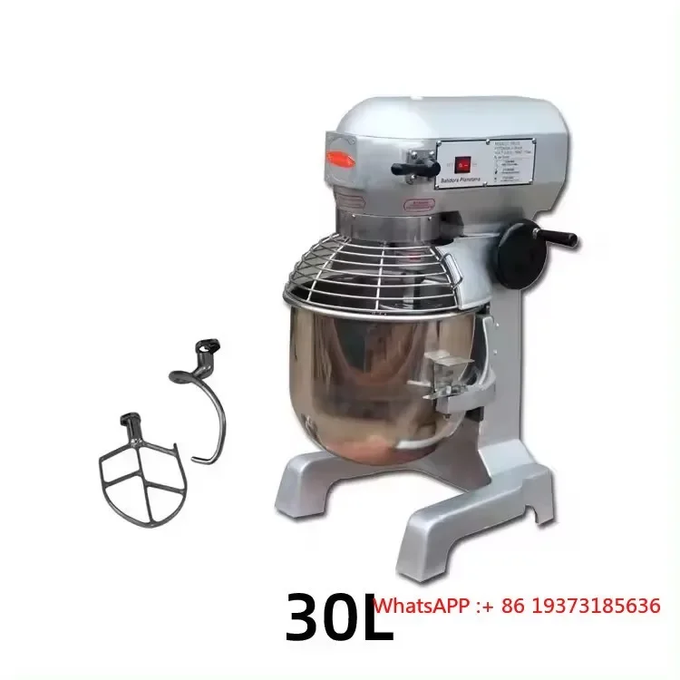 Commercial  Industrial Cake Bread Dough Spiral Mixer Pizza Kneading Customized Accessories Stainless Steel Dough Mixer