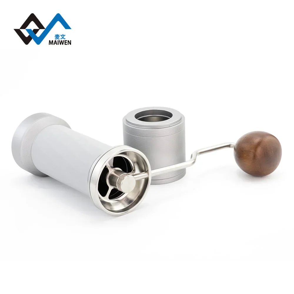 Evenly stainless steel conical burr Manual Espresso Grinder Coffee Portable Hand Coffee Grinder for Home Office