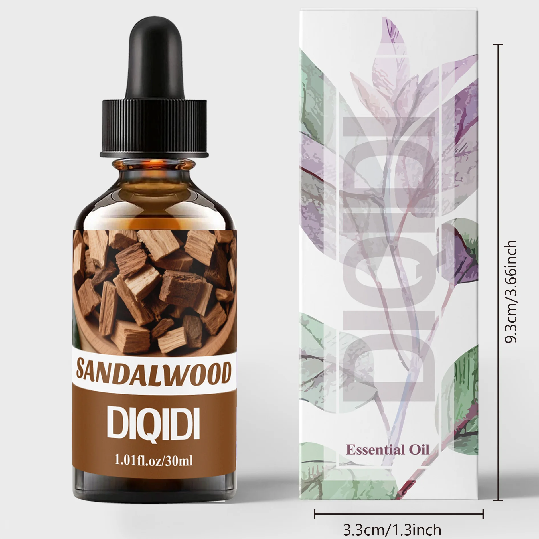 Óleo essencial de sândalo, óleo essencial de natal, presente de natal, óleo essencial de aromaterapia doméstica, multifuncional