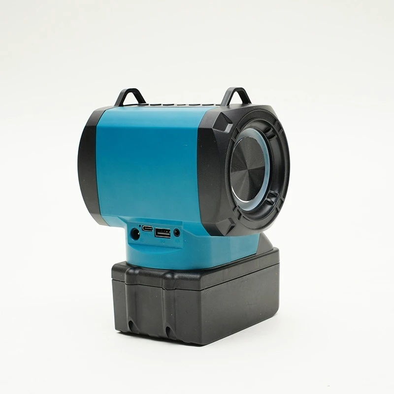 Altoparlante portatile per batteria con porta USB di tipo C Altoparlante compatibile Bluetooth per feste in campeggio in cantiere