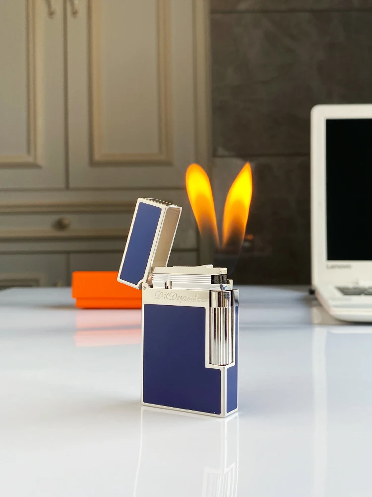 

Brand new classic metal paint business Langsheng lighter, inflatable lighter, loud lighter, high-end gift, fashionable