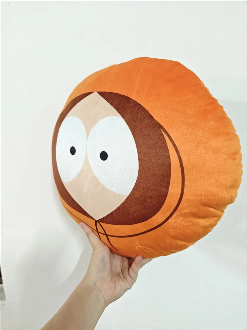 新しいアニメサウスパークケニー顔ぬいぐるみ枕クッションキッズボーイズぬいぐるみ子供のための
